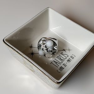 Swarovski Chic cocktail ring size 58/8L